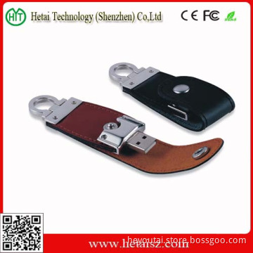 Custom 8GB USB Flash Drive & Wholesale Leather USB Flash Drives